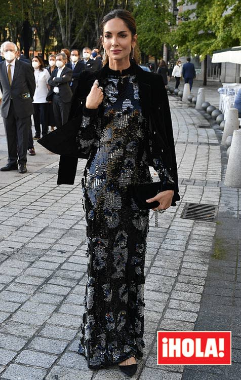 Eugenia Silva en el estreno de la nueva temporada del Teatro Real