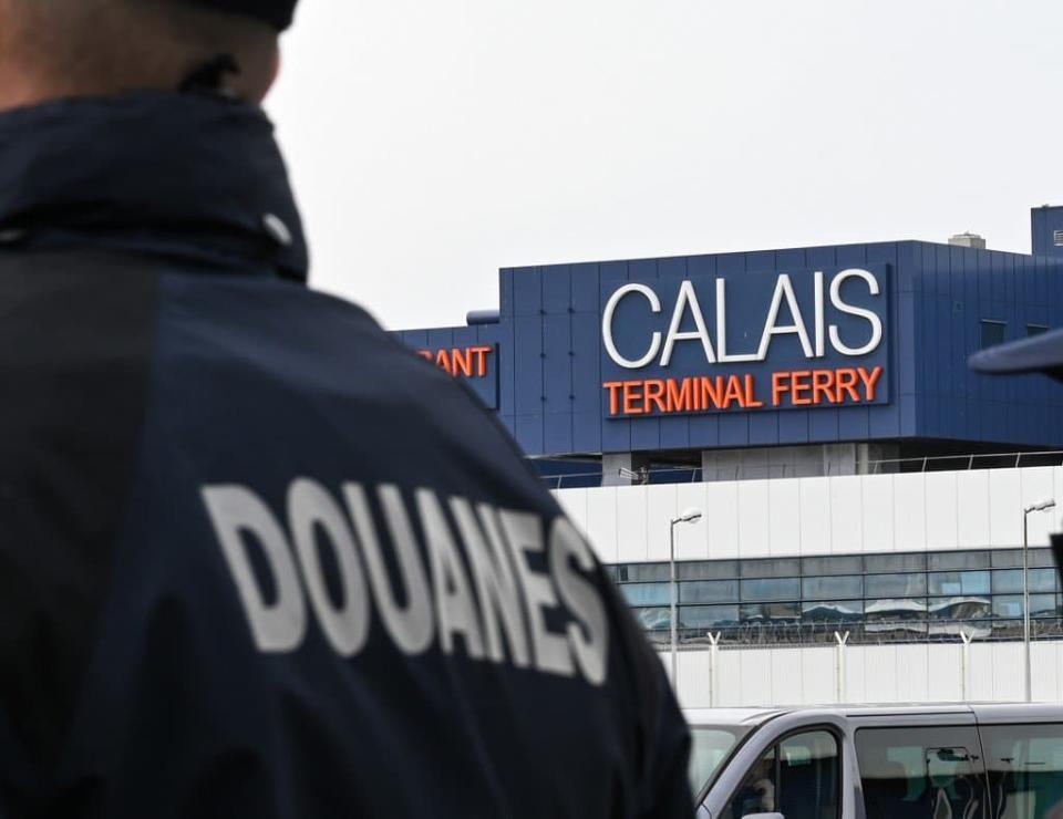 Le terminal des ferries à Calais - DENIS CHARLET / AFP