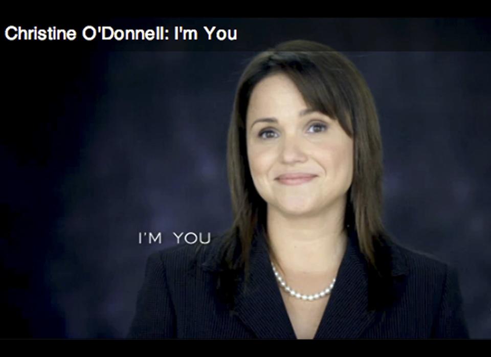 "I'm not a witch...I'm you." &mdash;Christine O'Donnell, in a 30-second ad responding to a <a href="http://www.huffingtonpost.com/2010/09/18/odonnell-witchcraft-politically-incorrect_n_722035.html " target="_hplink">video clip</a> from a 1999 appearance on Bill Maher's "Politically Incorrect,"</a> in which she said, "I dabbled into witchcraft &mdash; I never joined a coven. But I did, I did... I dabbled into witchcraft. I hung around people who were doing these things. I'm not making this stuff up. I know what they told me they do... One of my first dates with a witch was on a satanic altar, and I didn't know it. I mean, there's little blood there and stuff like that. We went to a movie and then had a midnight picnic on a satanic altar." (<a href="http://www.huffingtonpost.com/2010/10/04/christine-odonnell-witch-ad_n_750140.html" target="_hplink">Source</a>)