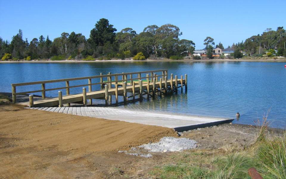 The incident happened on the Prosser River in Tasmania. Source: Marine and Safety Tasmania