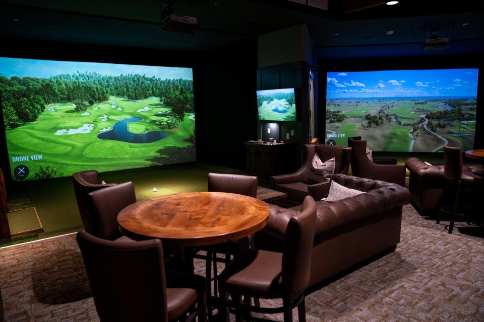 A view inside TeeBox Indoor Golf Club in Cave Creek on February 13, 2024.