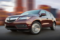 <p><a href="https://www.yahoo.com/autos/research/acura/mdx" data-ylk="slk:Acura MDX;elm:context_link;itc:0;sec:content-canvas" class="link ">Acura MDX</a><br></p><p>Finalists: <a href="https://www.yahoo.com/autos/research/volvo/xc90" data-ylk="slk:Volvo XC90;elm:context_link;itc:0;sec:content-canvas" class="link ">Volvo XC90</a></p>