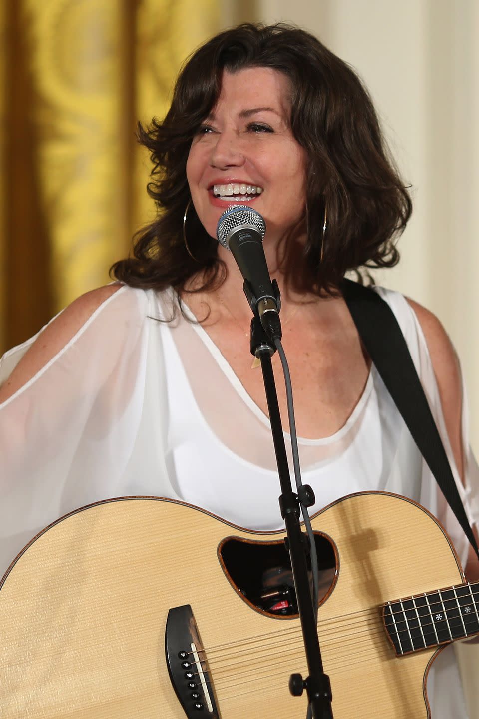 <p>In 1977, Amy was still a popular girls' name, placing at third. Amy – or Amee — is French for beloved. That year, singer/songwriter Amy Grant, later known for the 1991 hit "Baby, Baby," released her first album. (Michael, Jason, Christopher, Jennifer, and Melissa were also chart-toppers.)</p>