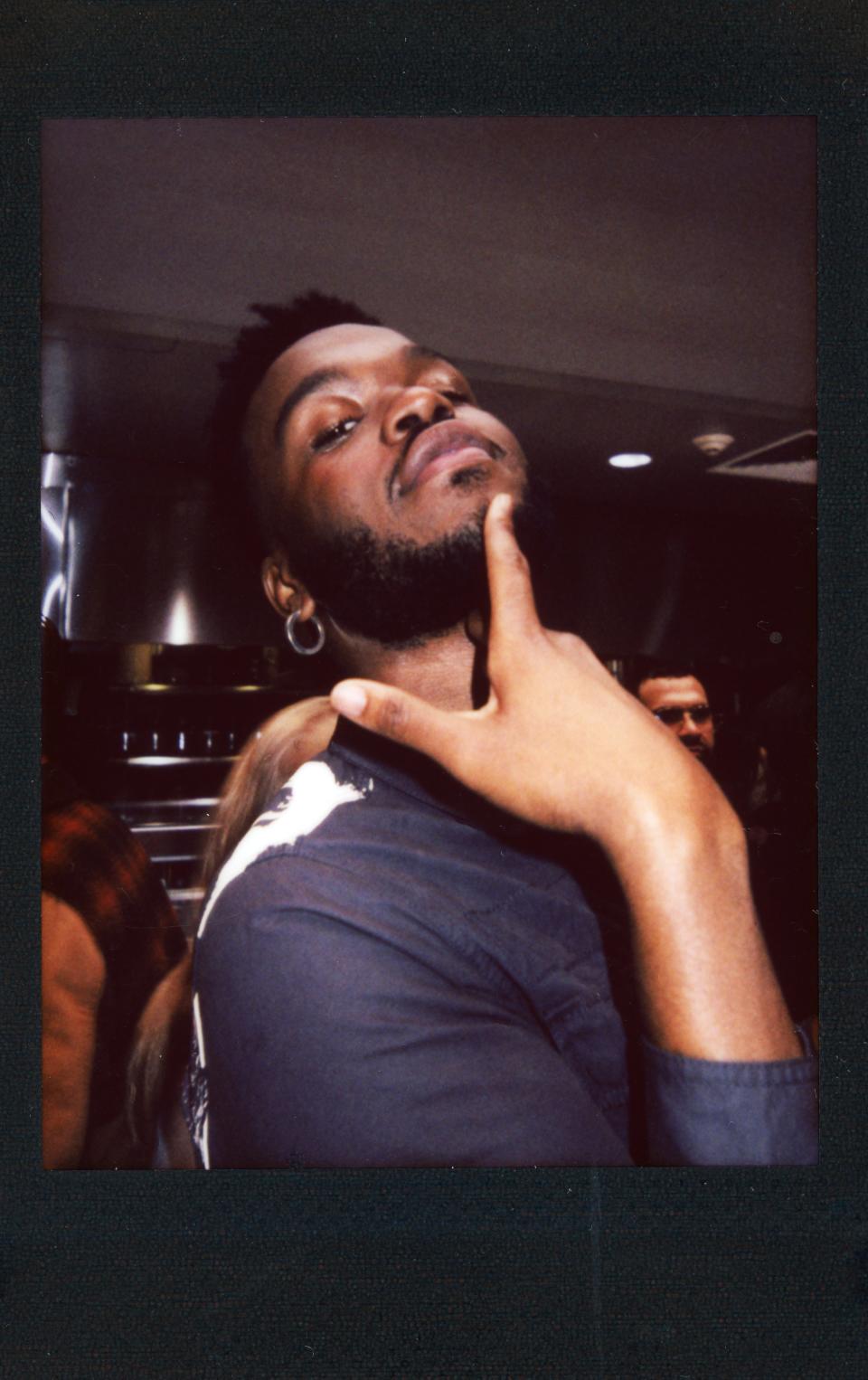 A polaroid of Cakes da Killa.