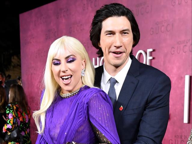 Adam Driver and Lady Gaga House Of Gucci Photo