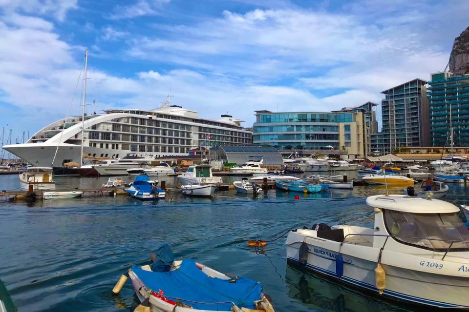 Ocean Village Marina has a wide section of bars, restaurants and nightclubs (Gibraltar Tourism)