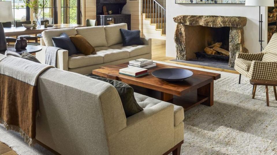 modern farmhouse living room style