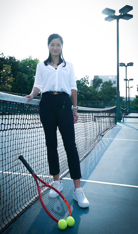 張玲,網球,tennis