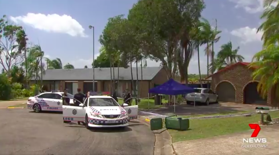 Ms Davey was found unconscious outside her Gold Coast home. Source: 7News