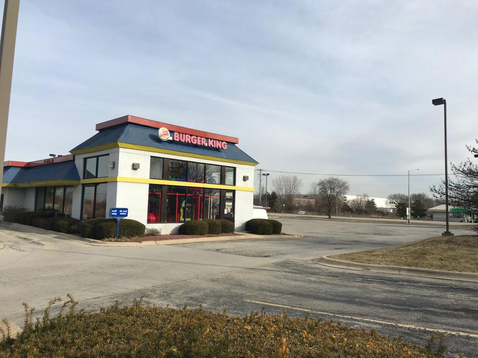 Now that the Burger King near Houbolt Road has closed, people are urged to patronize the one at 108 N. Larkin Avenue in Joliet. Image via John Ferak/Patch