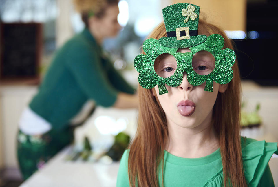 Look like a Leprechaun to win prizes in this St. Patrick's Day game. (Getty Images)