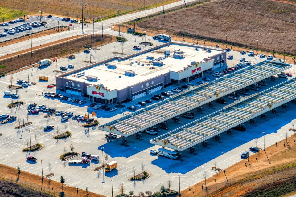 Buc-ee’s travel center in Robertsdale, Alabama, the first location opened outside of Texas in 2019 (Getty Images)