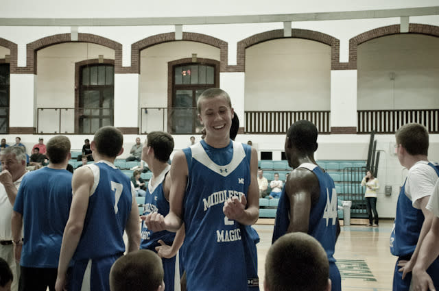 Duncan Robinson in his AAU days (Courtesy of Mike Crotty)