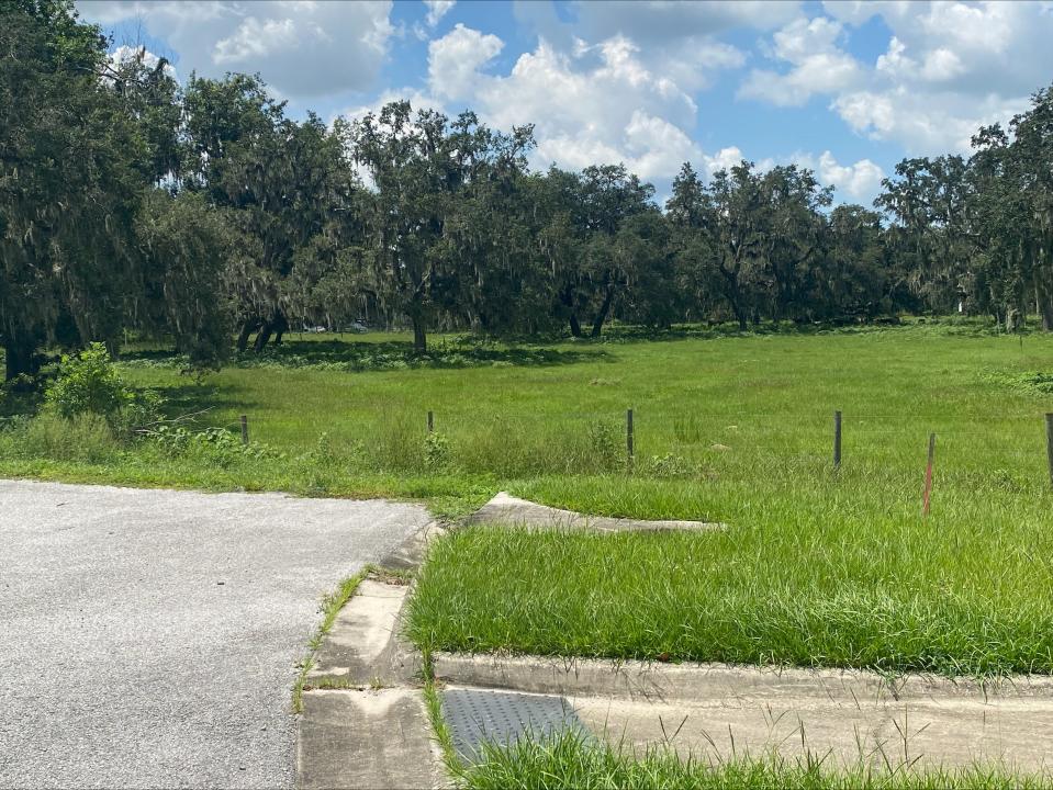 The site on Smith Lane off U.S. 98 just north of Bartow where the new Polk County fire station will be built. Polk County agreed to purchase the land from Lakeland Regional Health Systems this week.