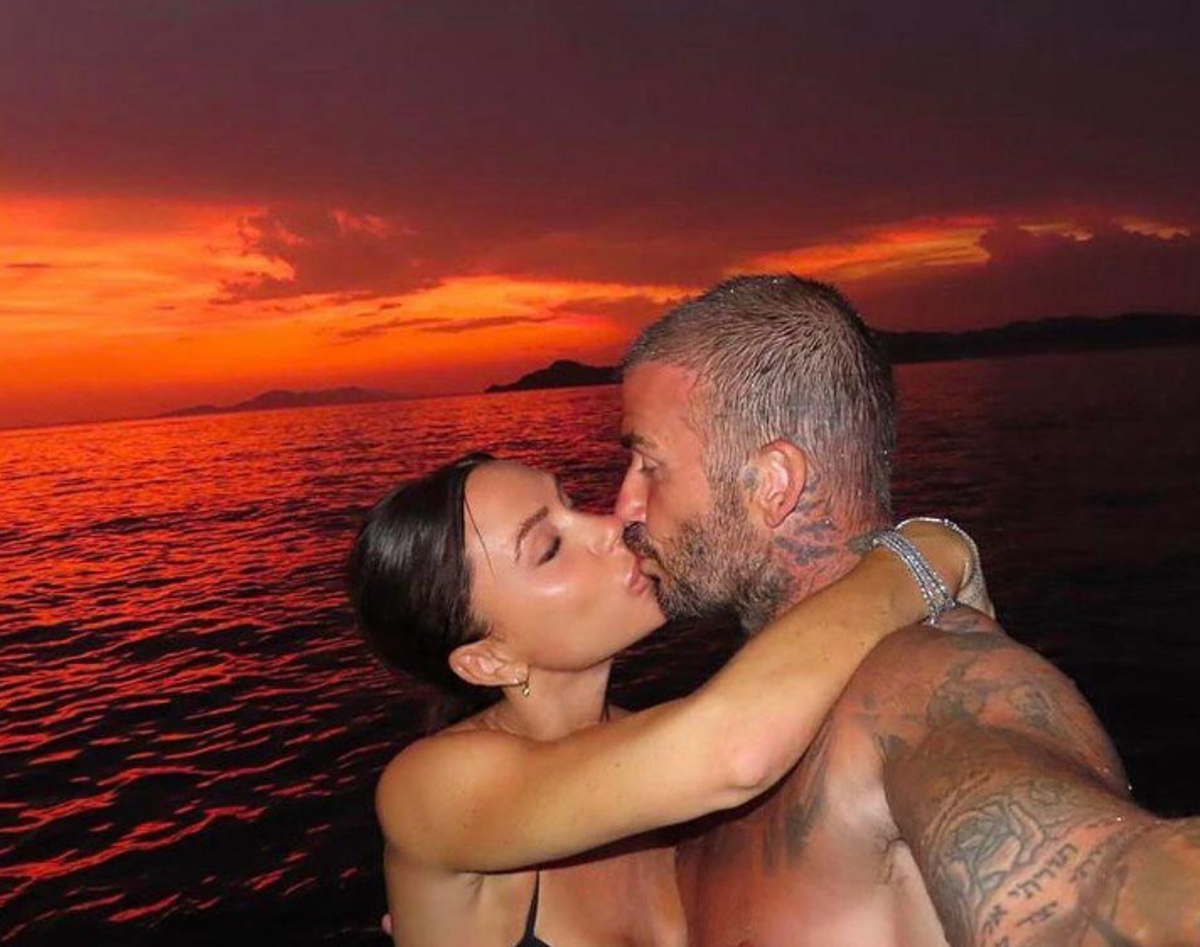 David and Victoria Beckham marked Valentine’s Day with gushing posts  (Instagram/David Beckham)