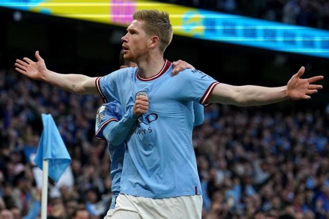 Kevin De Bruyne delivered a superb performance as Manchester City overpowered Arsenal (Martin Rickett/PA) (PA Wire)
