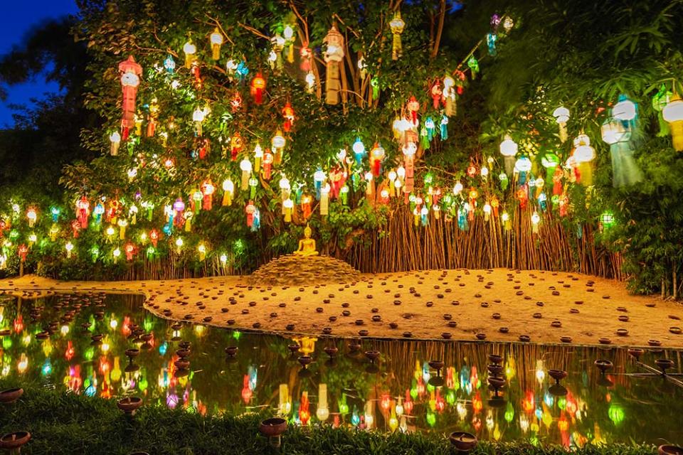 清邁水燈節（Image Source : Getty Creative/iStockphoto）