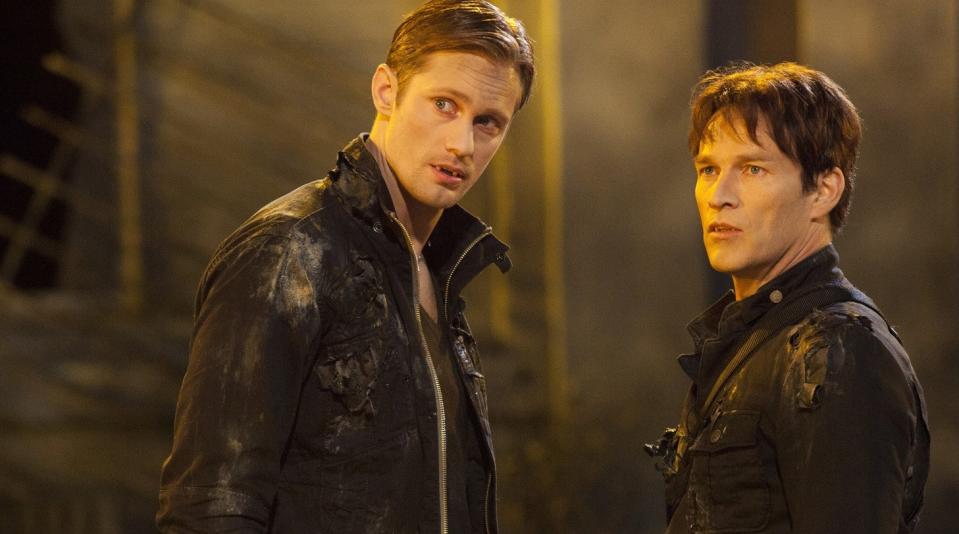 Eric Northman and Bill Compton form an alliance that is tense and dangerous on True Blood.