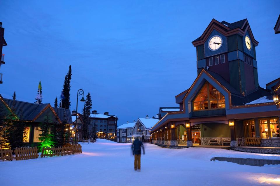 Big White offers great tree runs (Getty Images)