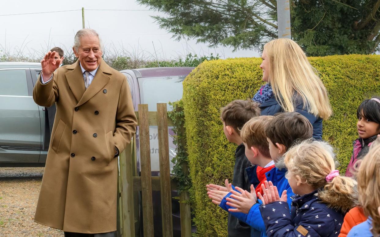 The King's passion for the environment has helped children feel more connected to him, a poll has found