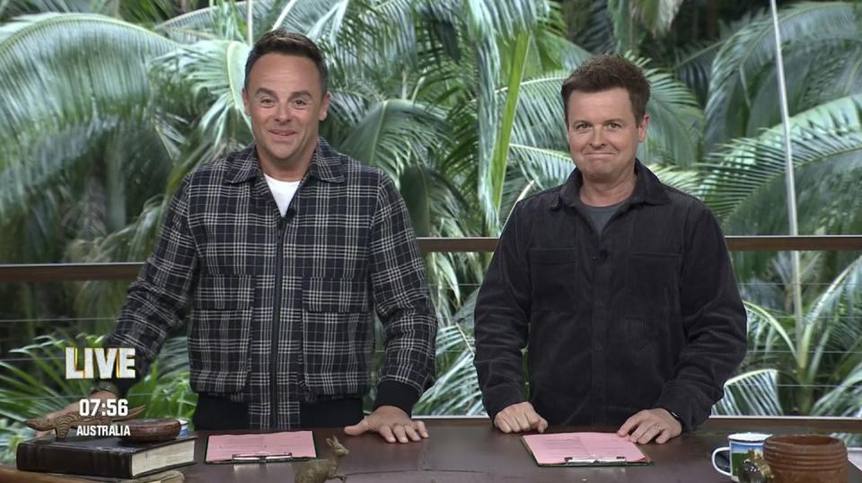 ant and dec, i'm a celebrity get me out of here