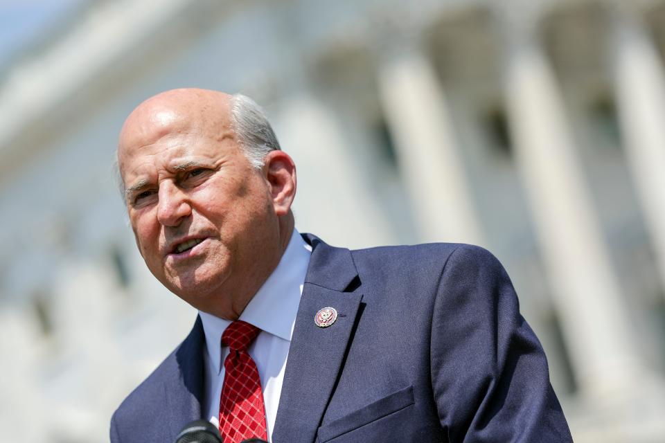 Rep. Louie Gohmert, R-Texas, speaks at a press conference on the House Jan. 6 committee hearings at the U.S. Capitol on June 15.