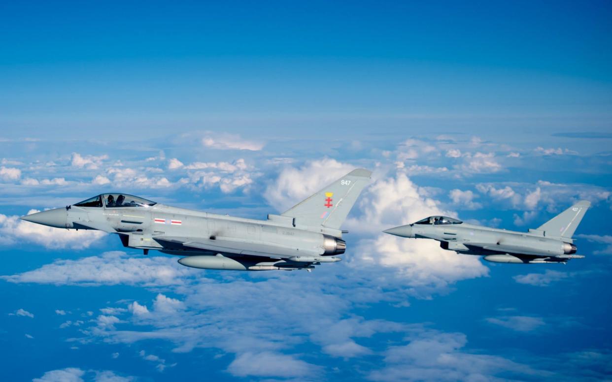 RAF Typhoon jets (stock image) - Anthony Upton 