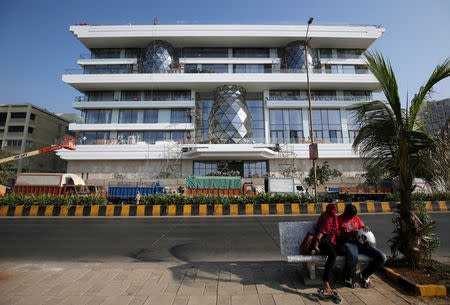 FILE PHOTO: Gulita, a bungalow which according to local media will be the marital home of Isha Ambani, daughter of the Chairman of Reliance Industries Mukesh Ambani, is seen in Mumbai, December 7, 2018. REUTERS/Francis Mascarenhas/File Photo
