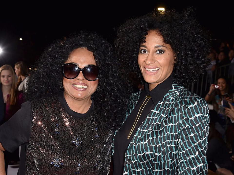 tracee ellis ross and diana ross