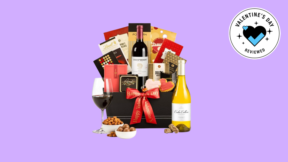 Best wine gift baskets for Valentine’s Day: The Royal Valentine wine basket