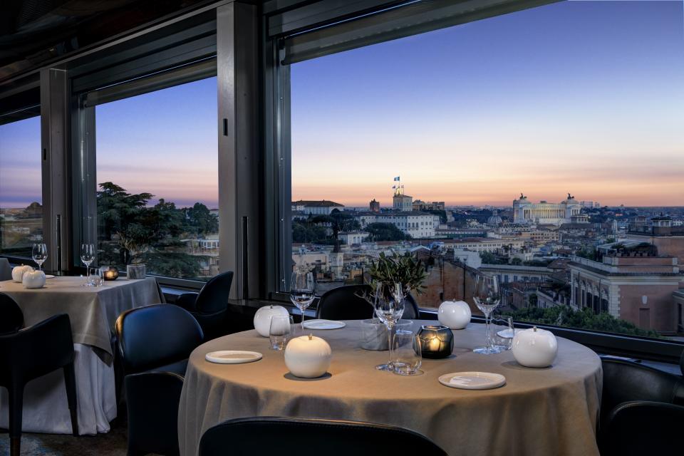 La Terrazza restaurant in Rome