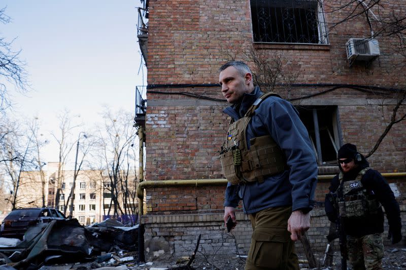 FILE PHOTO: Russia's invasion on Ukraine continues