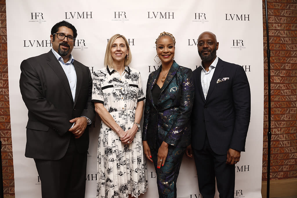 HFR and LVMH hosted a press brunch to announce the partnership on June 15, 2022. - Credit: Courtesy of Harlem's Fashion Row