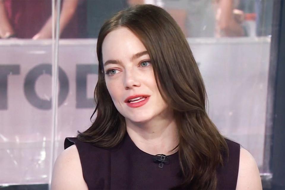 <p>The Today Show</p> Emma Stone