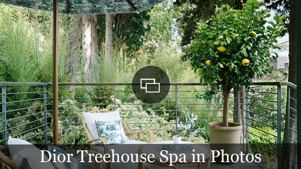 Dior Treehouse Spa at Grand Hotel Timeo