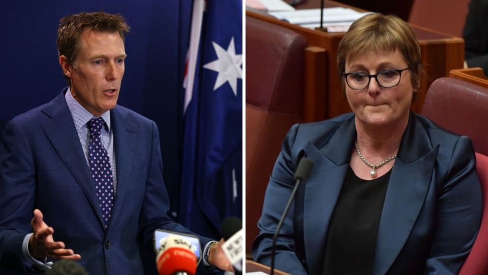 The jobs of two embattled senior cabinet ministers are under fire. (Source: Getty)