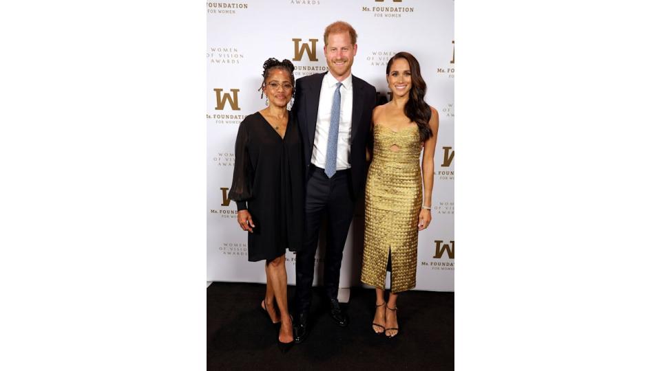 Meghan Markle, Prince Harry and Doria Women of Vision awards