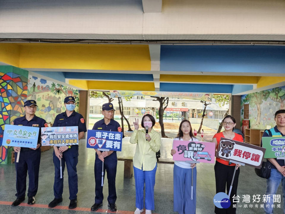 交通安全月開跑　周春米推動友善校園