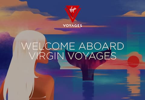 Virgin Voyages has run media events to mark the process of ship building