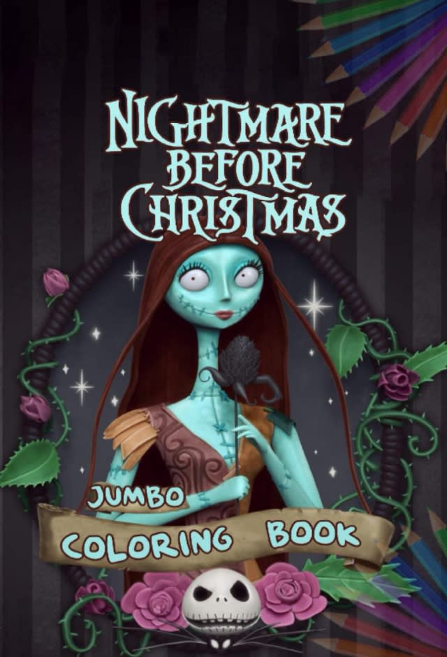 There's A 'Nightmare Before Christmas' Coloring Book & It's a Must-Have for  Fans of the Movie