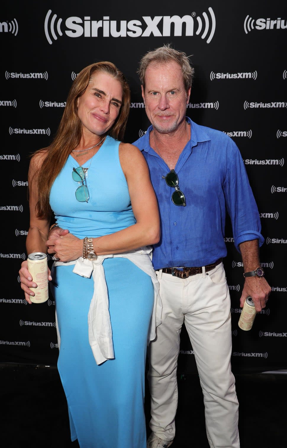  Brooke Shields and Chris Henchy