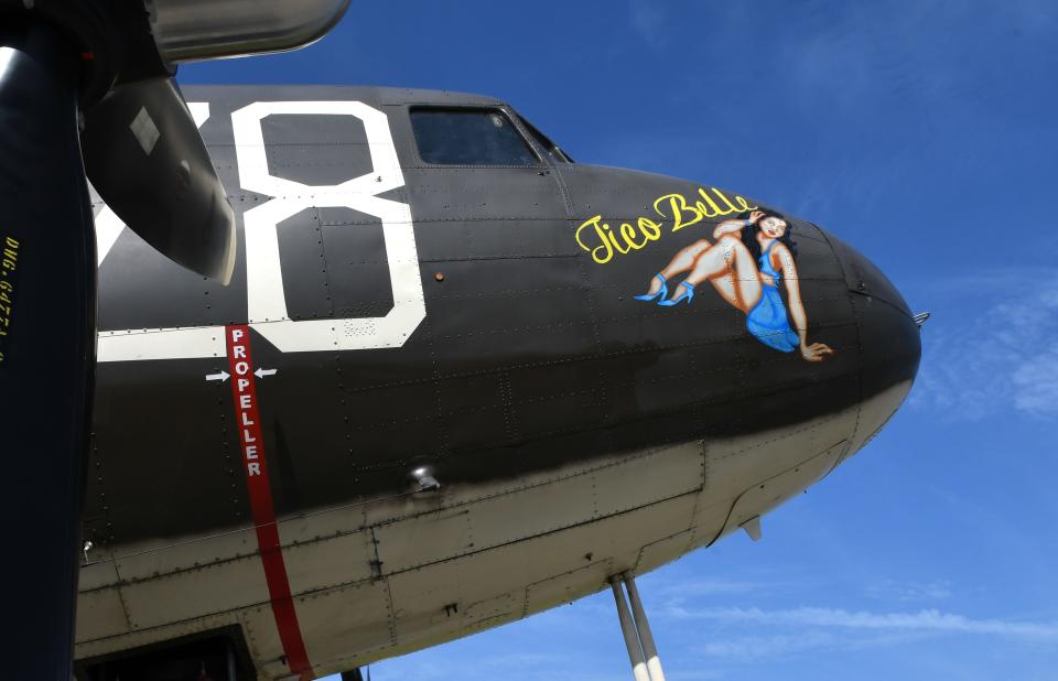 The Tico Belle, a Douglas C-47, is the flagship aircraft at the Valiant Air Command Warbird Museum, in Titusville.