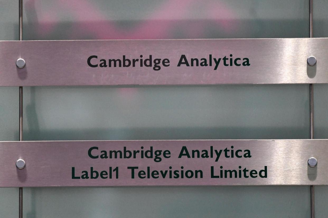 Search warrant: Cambridge Analytica's offices in London: EPA