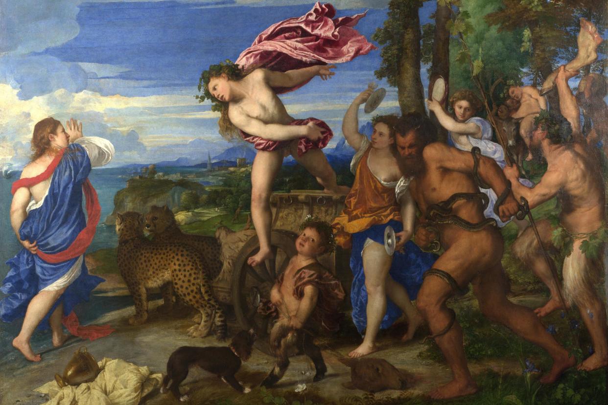 Titian's Bacchus and Ariadne at the National Gallery (Photo VCG Wilson/Corbis via Getty Images): Corbis via Getty Images