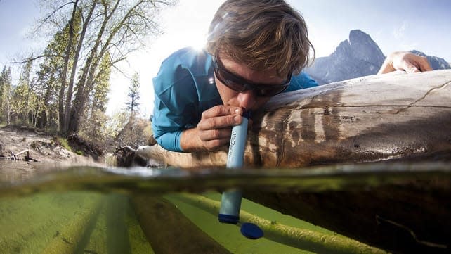 The LifeStraw makes it easy to stay hydrated, anywhere.