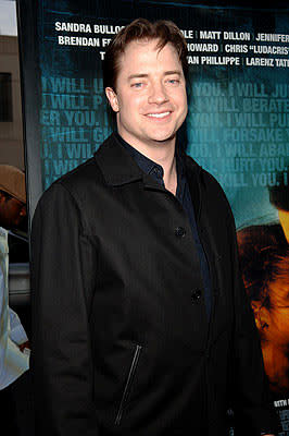 Brendan Fraser at the Beverly Hills premiere of Lions Gate Films' Crash