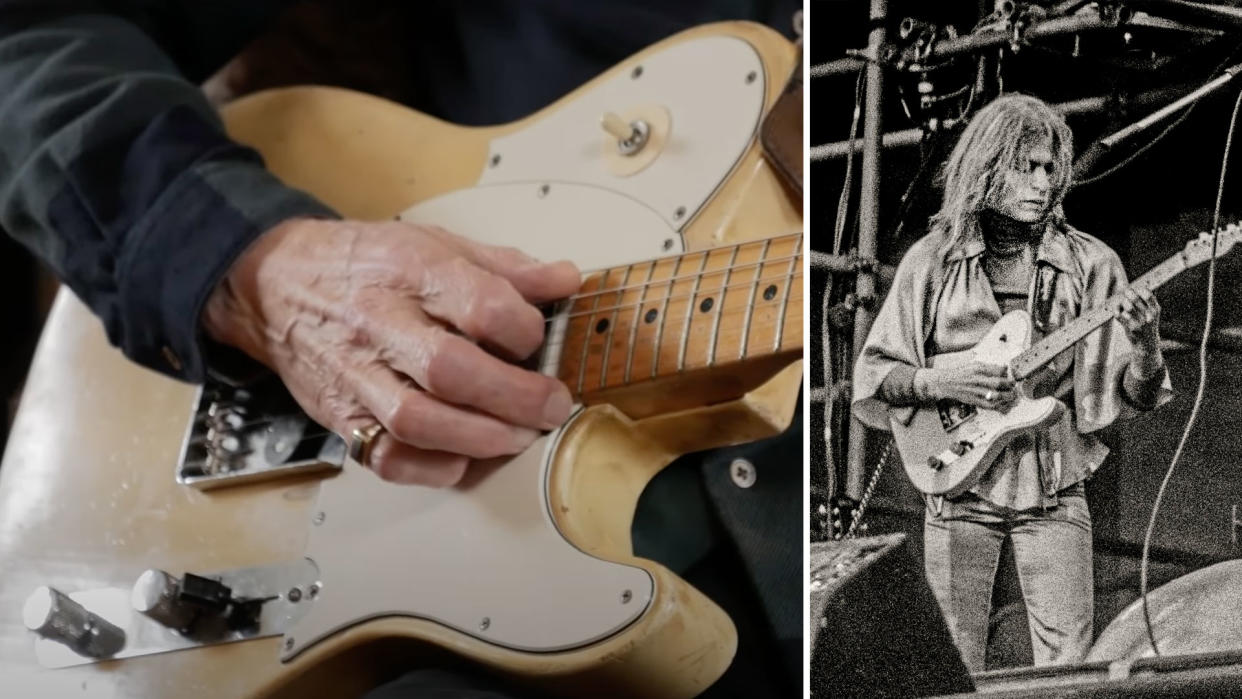  Steve Howe's modded 1955 Fender Telecaster 