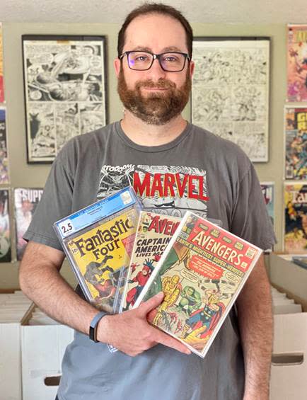 Aaron Meyers, who buys and sells comic books, says impulse buying "it fills an emotional need” for shoppers.