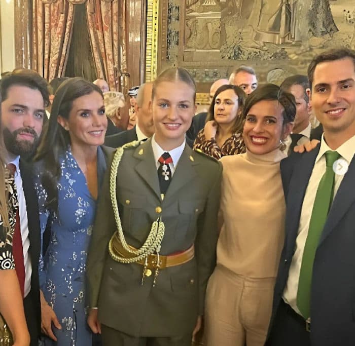 Princesa Leonor y reina Letizia