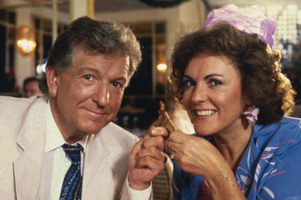 TV star: Keith Barron with Gwen Taylor in Duty Free